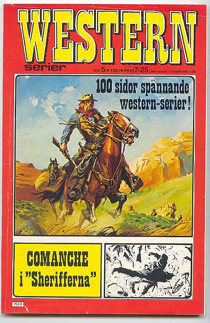Westernserier 1981 Nr 5 VG