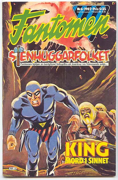 Fantomen 1982 Nr 6 VG+
