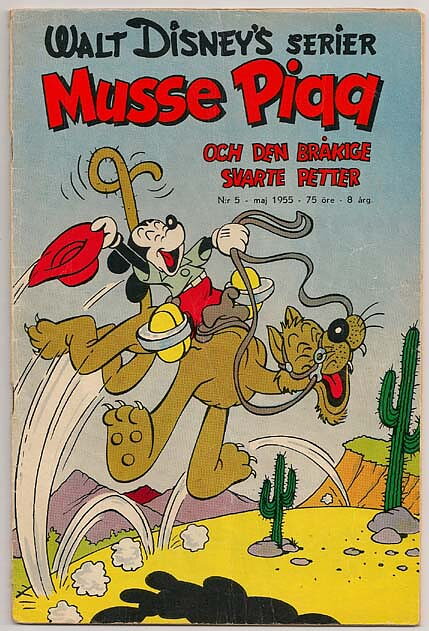 Walt Disney's Serier 1955 Nr 5 GD