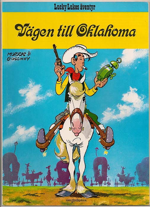 Lucky Lukes Äventyr Nr 28 FN/VF 3:e Upplaga