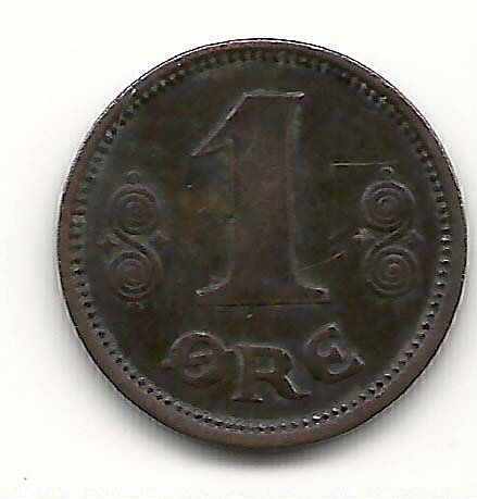 Danmark 1 öre 1915 1