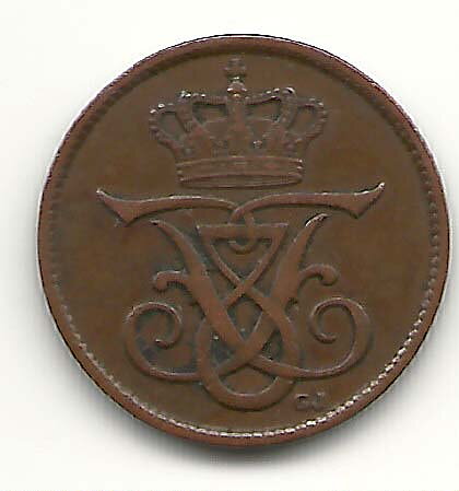 Danmark 1 öre 1910 1