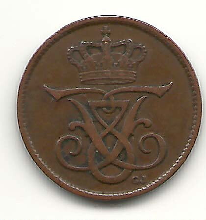 Danmark 1 öre 1910 1