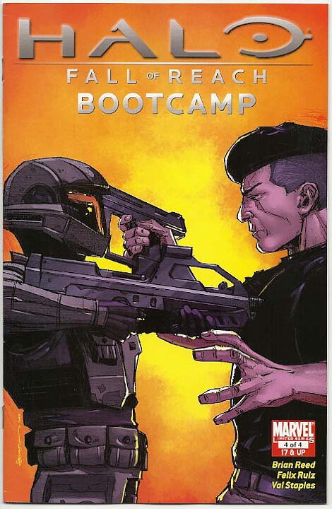 Halo: Fall of Reach - Boot Camp # 4 NM Ny Import