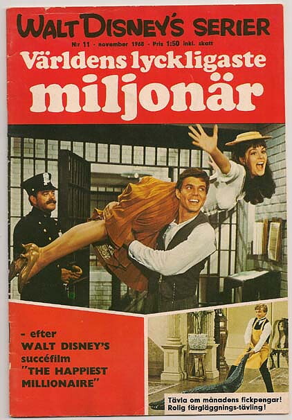 Walt Disney's Serier 1968 Nr 11 VG
