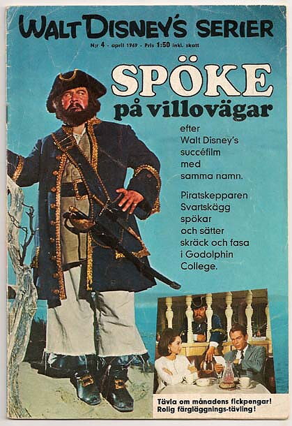 Walt Disney's Serier 1969 Nr 4 GD/VG Klotter