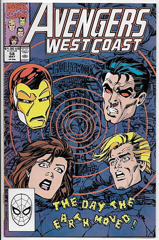 Avengers West Coast # 58 NM-