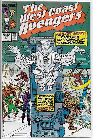West Coast Avengers # 22 VF/NM
