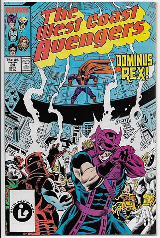 West Coast Avengers # 24 VF/NM