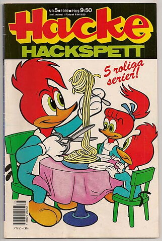 Hacke Hackspett 1989 Nr 5 VG