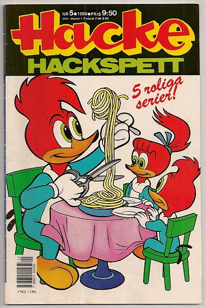 Hacke Hackspett 1989 Nr 5 VG