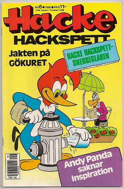 Hacke Hackspett 1990 Nr 6 VF