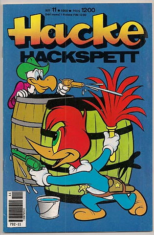 Hacke Hackspett 1990 Nr 11 VF-