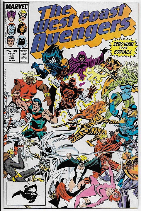 West Coast Avengers # 28 VF/NM