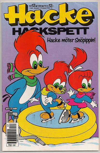 Hacke Hackspett 1990 Nr 12 VG