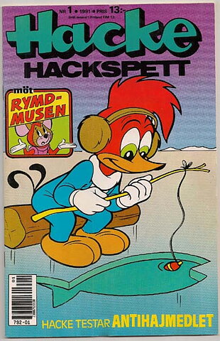 Hacke Hackspett 1991 Nr 1 VG