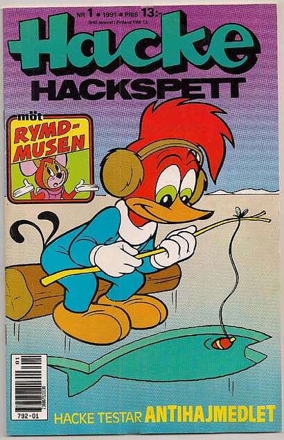 Hacke Hackspett 1991 Nr 1 VG