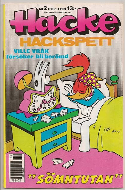 Hacke Hackspett 1991 Nr 2 VF