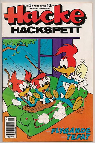 Hacke Hackspett 1991 Nr 3 FN/VF