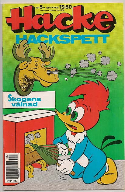 Hacke Hackspett 1991 Nr 5 FN/VF