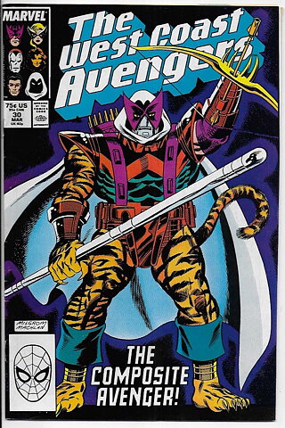 West Coast Avengers # 30 VF