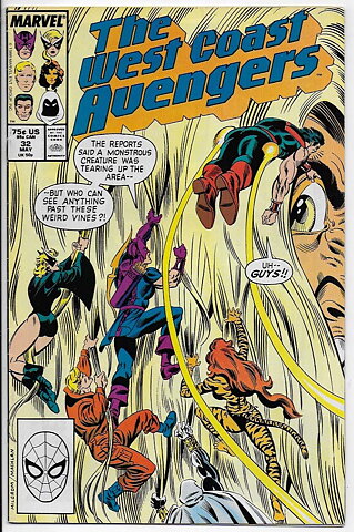 West Coast Avengers # 32 VF/NM
