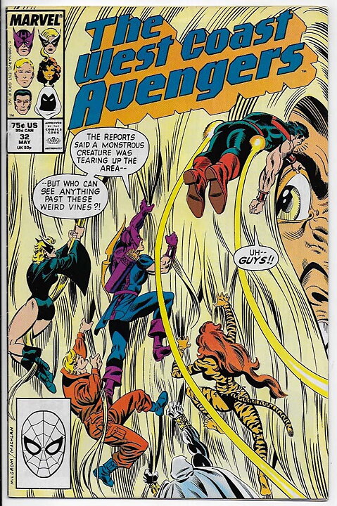 West Coast Avengers # 32 VF/NM