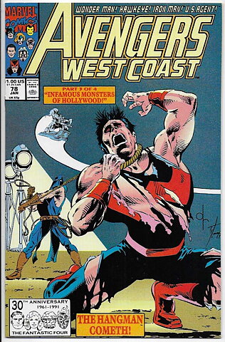 Avengers West Coast # 78 NM-
