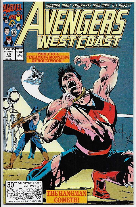 Avengers West Coast # 78 NM-