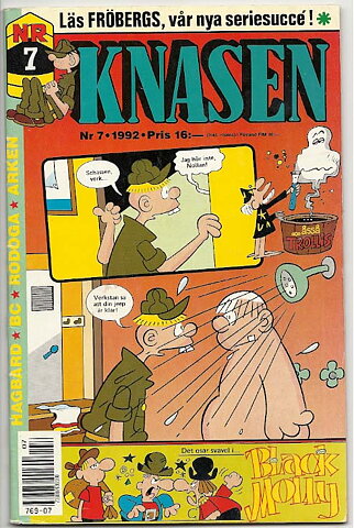Knasen 1992 Nr 7 VG/FN