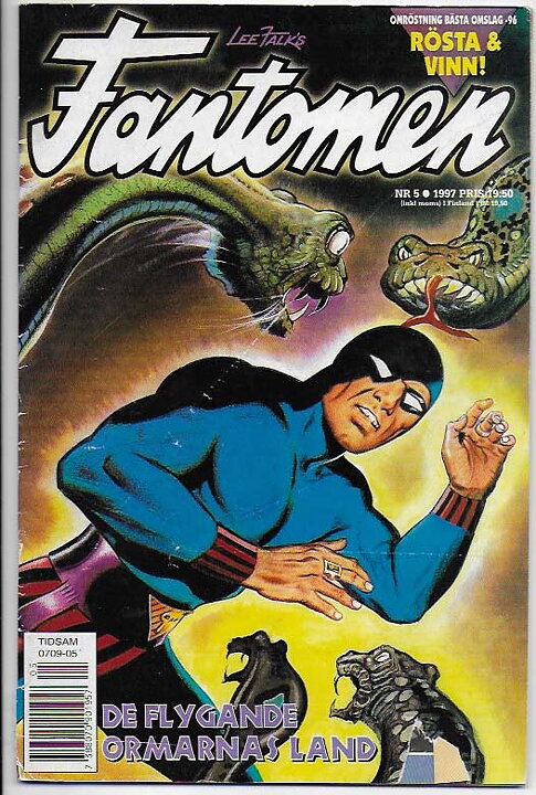 Fantomen 1997 Nr 5 VG