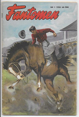 Fantomen 1958 Nr 1 FN/VF