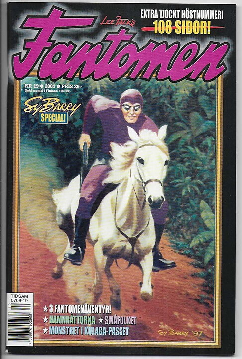 Fantomen 2001 Nr 19 VF+