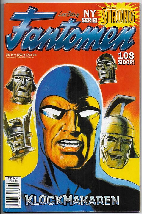 Fantomen 2002 Nr 10 VG/FN
