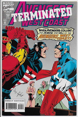 Avengers West Coast # 102 NM-