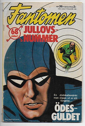 Fantomen 1972 Nr 26 GD