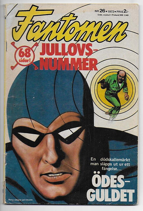 Fantomen 1972 Nr 26 GD