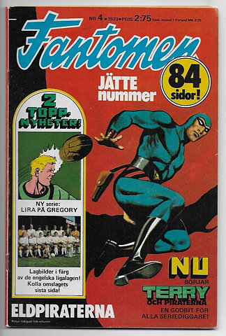 Fantomen 1973 Nr 4 FN/VF