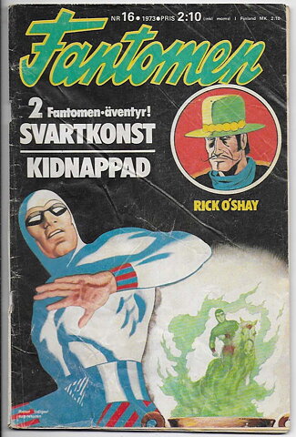 Fantomen 1973 Nr 16 FR/GD