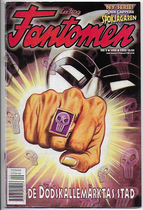 Fantomen 1998 Nr 9 VG