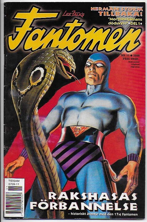 Fantomen 1998 Nr 11 VG/FN