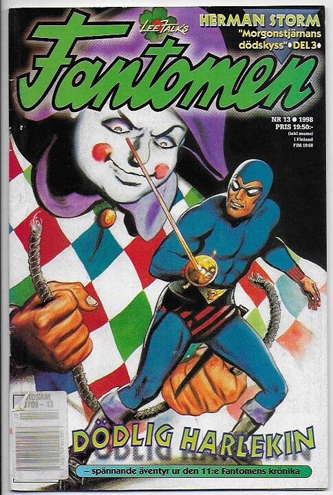 Fantomen 1998 Nr 13 VG/FN