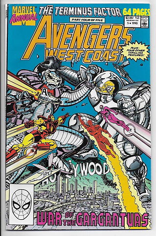 Avengers West Coast Annual # 5 FN/VF