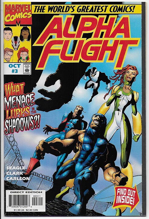 Alpha Flight 2nd Series # 3 NM-
