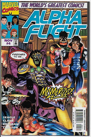 Alpha Flight 2nd Series # 4 NM-