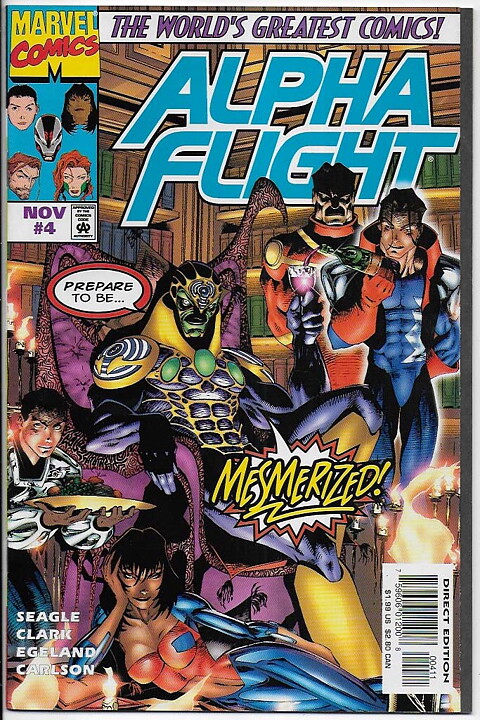 Alpha Flight 2nd Series # 4 NM-
