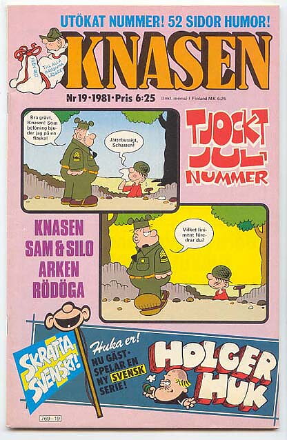 Knasen 1981 Nr 19 VG+