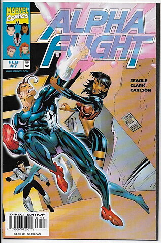 Alpha Flight 2nd Series # 7 NM-