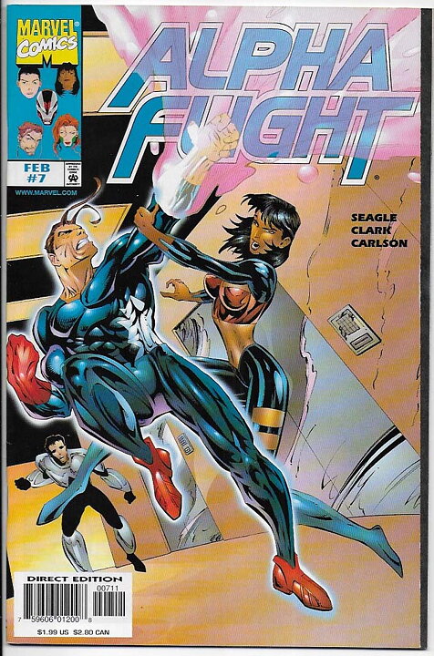 Alpha Flight 2nd Series # 7 NM-