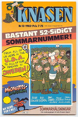 Knasen 1983 Nr 13 VG/FN